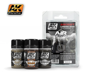 AK 2030 Aircraft Landing Gear Weathering Set