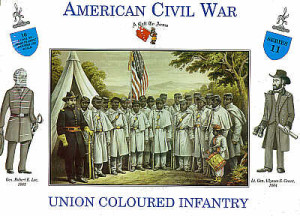 Coloured Union Infantry (16 figures)
