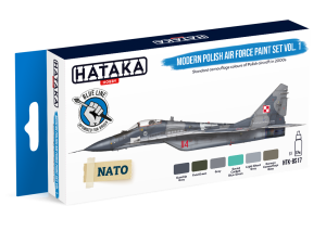 HTK-BS17 Modern Polish Air Force paint set vol. 1