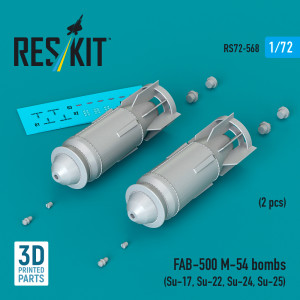 FAB-500 M-54 Bombs (2 pcs / 3D Printed)
