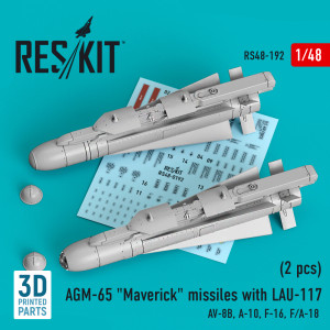 AGM-65 'Maverick' Missiles With LAU-117 (2pcs) (AV-8B, A-10, F-16, F/A-18)