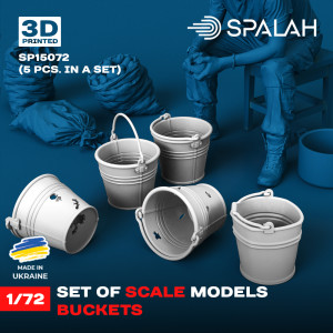 Buckets (5 pcs / 3D-Printed)