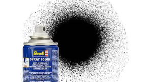 302 Black Silk Semi-Gloss Spray
