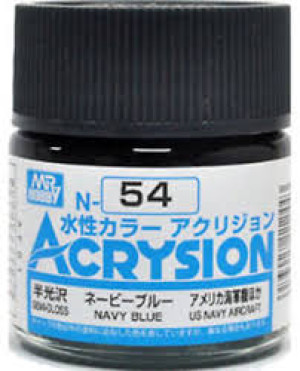 N054 Navy Blue Semi Gloss