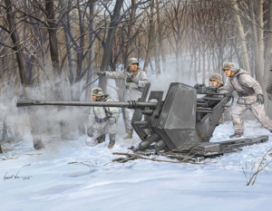 German IIWW Anti-Aircraft Gun FLAK 37 (3,7cm)