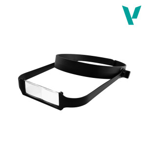 Lightweight Headband Magnifier with 4 Lenses