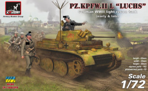 Pz.Kpfw.II Ausf.L Luchs, German WWII Light Recon Tank
