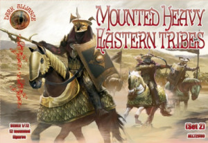 Mounted Heavy Eastern Tribes Set 2 (12 Mounted Figures)