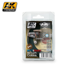 AK 2280 WW1 RFC & RNAS Aircraft Colors Set
