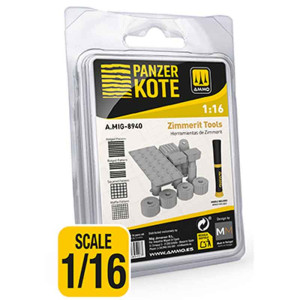 Panzer Kote Zimmerit Tools for 1:16 German AFV