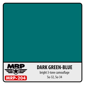 MRP-204 Dark Green-Blue Su-34 (bright 3-tone camo)