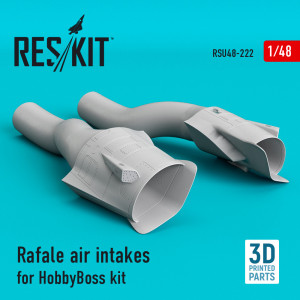 Rafale air intakes for HobbyBoss kit (3D Printing)
