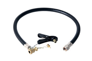 Przewód z końcówkami do pompowania