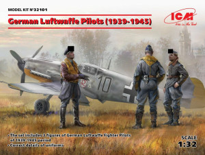 German Luftwaffe Pilots (1939-1945) (3 figures)