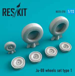 Ju-88 wheels set type 1