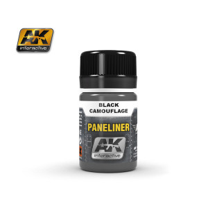 AK 2075 Paneliner for Black Camouflage