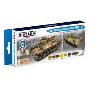 HTK-BS69 WW2 Imperial Japanese Army AFV paint set