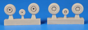 Mirage F.1 - 1/72 Wheels set