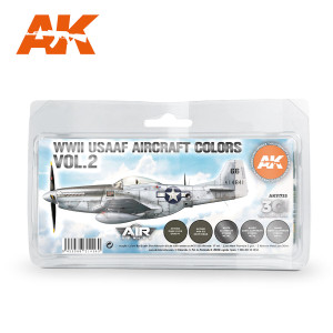 AK 11733 WWII USAAF Aircraft Colors Vol.2 Set