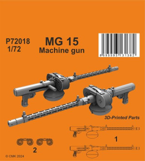 MG 15 German WWII Machine Gun (2pcs.)