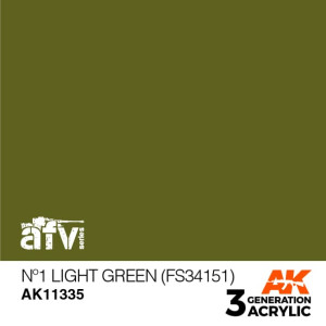 AK 11335 Nº1 Light Green (FS34151)