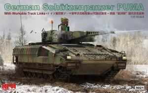 German Schutzenpanzer PUMA with workable track links