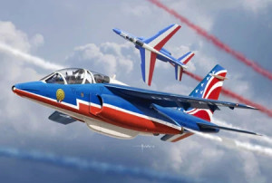 Alpha Jet Patrouille de France 2017