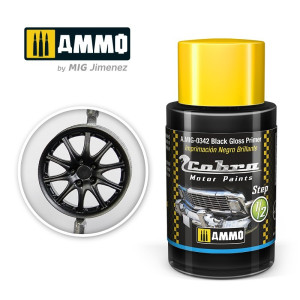 A.MIG-0342 Cobra Motor Black Gloss Primer