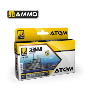 ATOM-20801 German U-Boot WWII Set