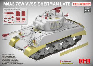 M4A3 76W VVSS Sherman Late Updated Version