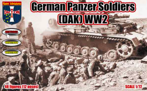 German Panzer Soldiers DAK WW2