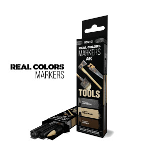 RCM101 Tools - Set 3 Real Colors Markers