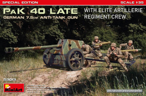 German 7.5 PaK 40 Late with Elite Artillerie Regiment Crew - Special Edition