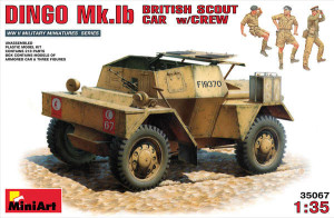 Dingo Mk.1b British Scout Car w/Crew