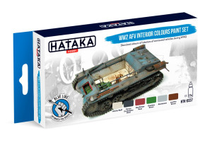 HTK-BS37 WW2 AFV Interior Colours Paint Set
