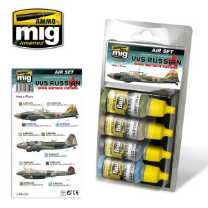 Vvs Russian WWII Bomber Colors Set