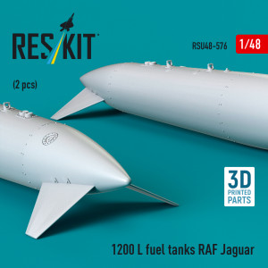 British RAF SEPECAT Jaguar - 1200 L Fuel Tanks (2 pcs / 3D Printed)