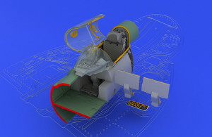 MiG-21MF interior late EDUARD