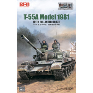 T-55 A Model 1981 with Full Interior Kit