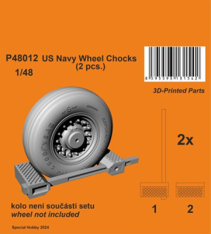 US Navy Wheel Chocks (2pcs)
