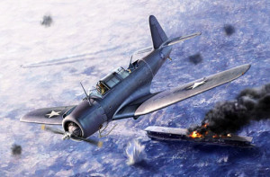 USN SB2U-3 Vindicator "Battle of Midway"