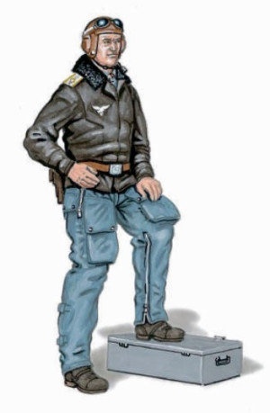 Pilot Me 262 Schwalbe