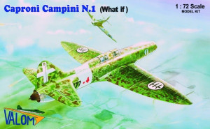 Caproni Campini N1 Italian jet aircraft in "What if" marking