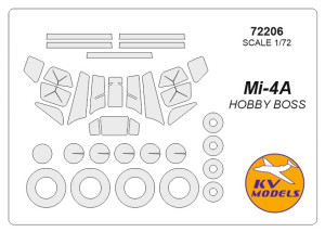 Mi-4A (HOBBY BOSS) + wheels masks