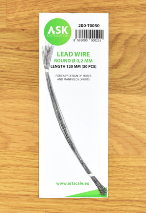Lead Wire - Round Ø 0,2 mm x 120 mm 30 pcs