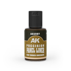 AK12107 Precision Paneliner - Raw Umber Greenish