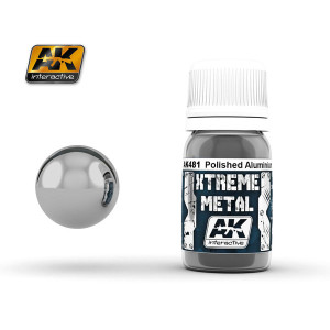 AK481 Xtreme Metal Polished Aluminium