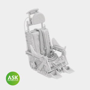 Republic F-84 F Thunderstreak - Ejection Seat with Seat Belts 3D-Printed (for Tamiya kits)