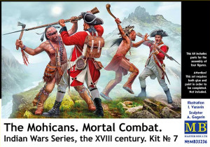 The Mohicans. Mortal Combat. - Indian Wars Series, The XVIII Century. Kit No. 7