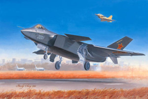 Chinese J-20 Mighty Dragon